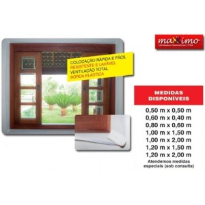 Tela mosquiteiro  005 60cm x40cm poliester maxximo c/1pç