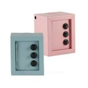 Cofre de metal c/segredo c/1pç fercar