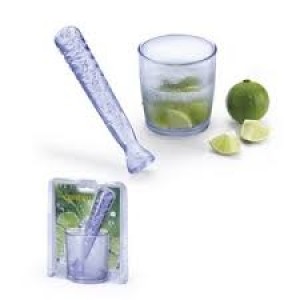 Kit caipirinha acrílico c/2pçs  740 agra