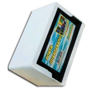 Porta guardanapo tv branco c/1pç 919 bernacstein