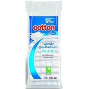 Algodao quadradinho 40gr 1pct 7732 8735 higie topp cotton