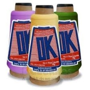 Fio costura overlock cor c/10pcs