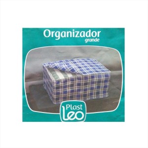 Organizador porta edredon/tudo c/1pç 941 gd plast leo