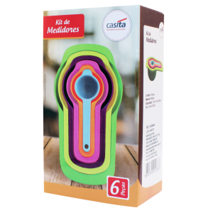 Kit medidores c/6pçs ca09446