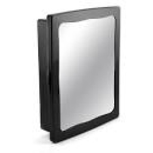 Armário para banheiro c/1pç master preto 7738