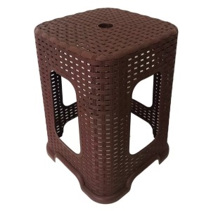 Banqueta rattan color 1023 c/1 pç  agraplast