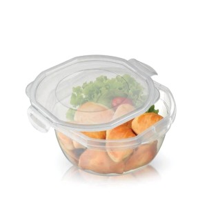 Pote redondo com travas 2,3 lts c/1pç 2270.012.001 nitron