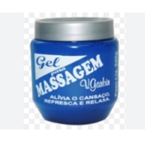 Gel massagem 240gr pote c/1pç  alivia cansaco garbim