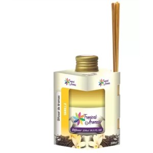 Difusor de aromas vanilla c/1pç 250ml tropical