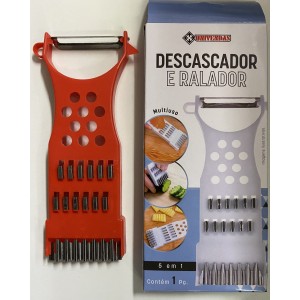 Descascador e ralador c/1pç  multiuso 0404