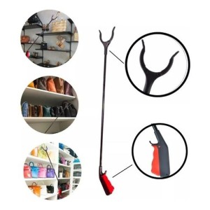 Pegador de objetos plástico c/1 peça 98cm 0117 Top mix