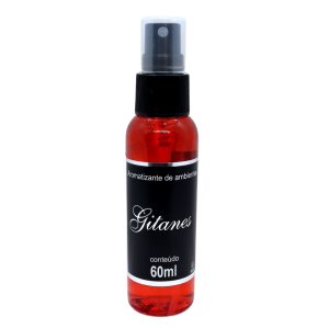 Aromatizante spray 60ml cereja e avela c/1pç gitanes