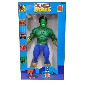 Brinquedo boneco incrivel c/1pç  6065 liga dos herois algazarra