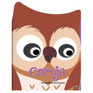 Livro amiguinhos recortados  c/1pç coruja todolivro