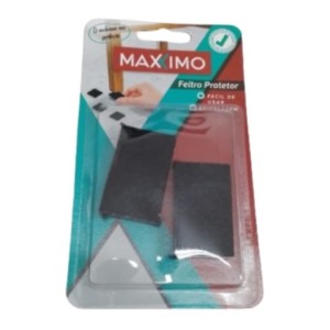 Feltro 30mmx50mm 097 retangulo cartela com 8pcs maxximo