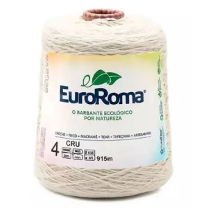 Barbante euroroma grande n.4 c/1pç cru 915m