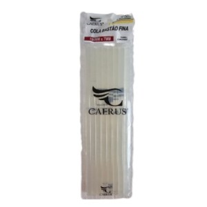 Refil cola quente bastão fina crs-1837 pct c/8pçs 190mmX7mm caerus