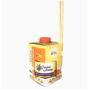 Difusor de aromas flor de laranjeira c/1pç 250ml tropical
