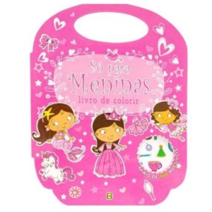 Livro de colorir só para meninas 115179 todolivro