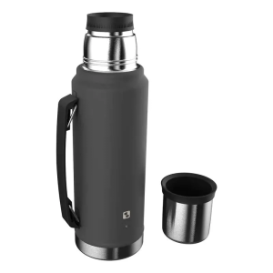 Garrafa térmica everest 1l cinza