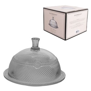 Queijeira de vidro thalia 19cm qjra012 hauskraft