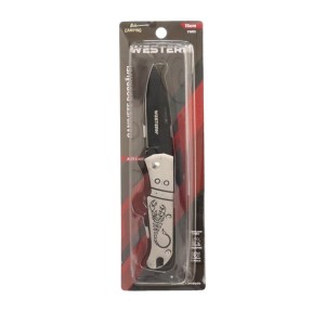 Canivete dobrável c/1 peça 15cm yg03 western