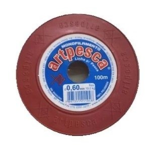 Linha pesca artpesca 0,60 c/1pç solapa 100mt