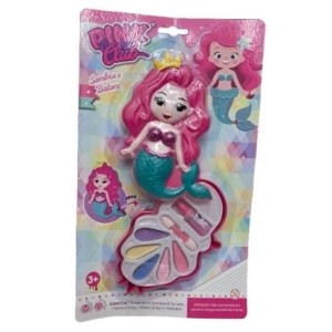 Maquiagem infantil sereia tud0247 c/1pç importudo